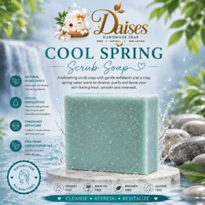 Cool Spring Scrub Soap