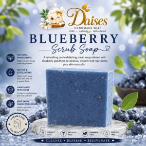 Blueberry Scrub Soap